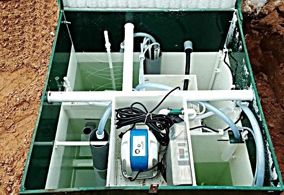 Септик Юнилос Астра 3 принудительный